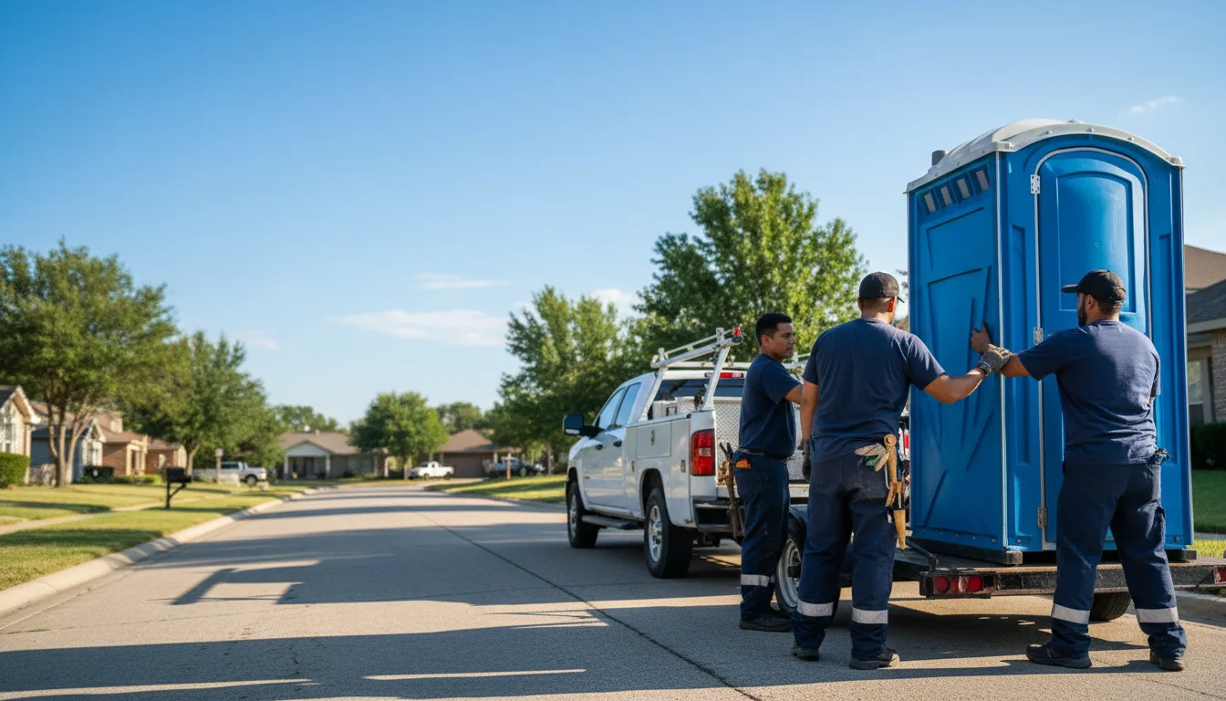 Portable Toilet Rental in Pleasantville, OH near me